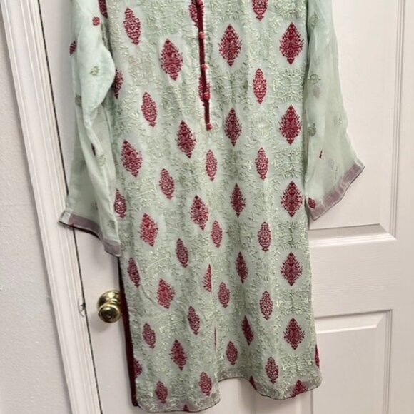 Shalwar Kameez Pakistani Indian Punjabi Suit - Picture 5 of 6